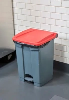 Контейнер для мусора Cambro WBFC45LBASE, с педалью, без крышки, 45 л